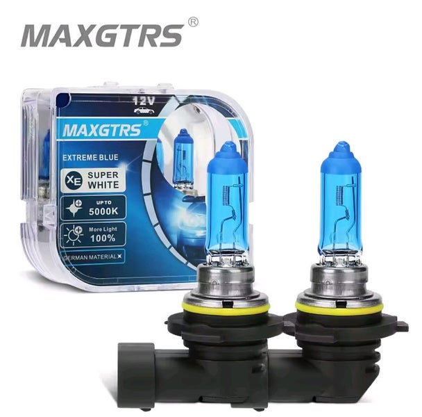 2x 100W HB3 Head Lamp 5000K Xtreme Blue