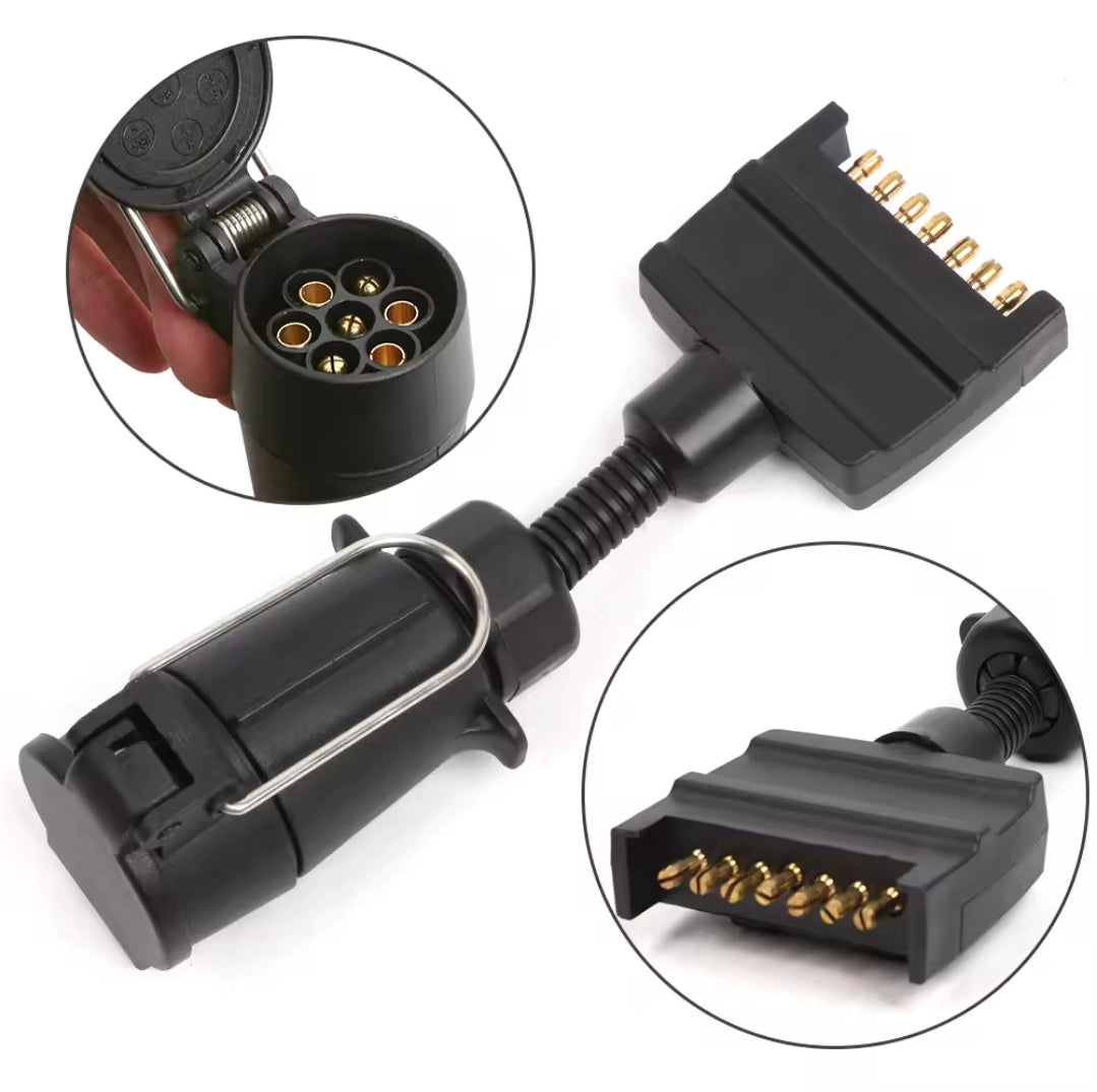 Trailer plug adapter